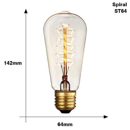 Original Edison bulbs