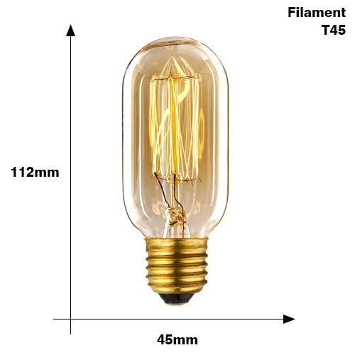 Original Edison bulbs