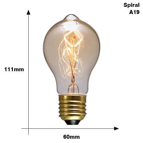 Original Edison bulbs