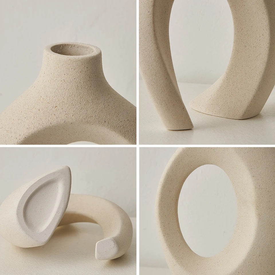 TWO PART VASE