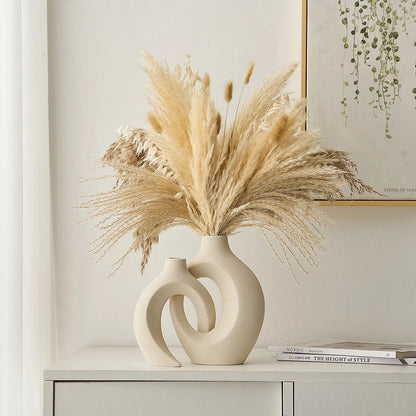 TWO PART VASE