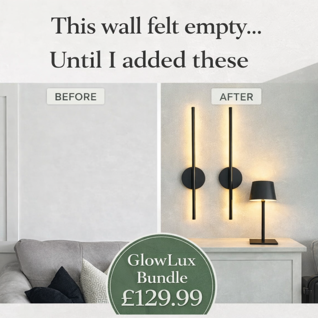 GLOWLUX - Rechargeable stick on wall light – Lavish Lights