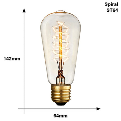 Original Edison bulbs