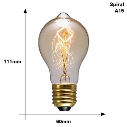 Original Edison bulbs